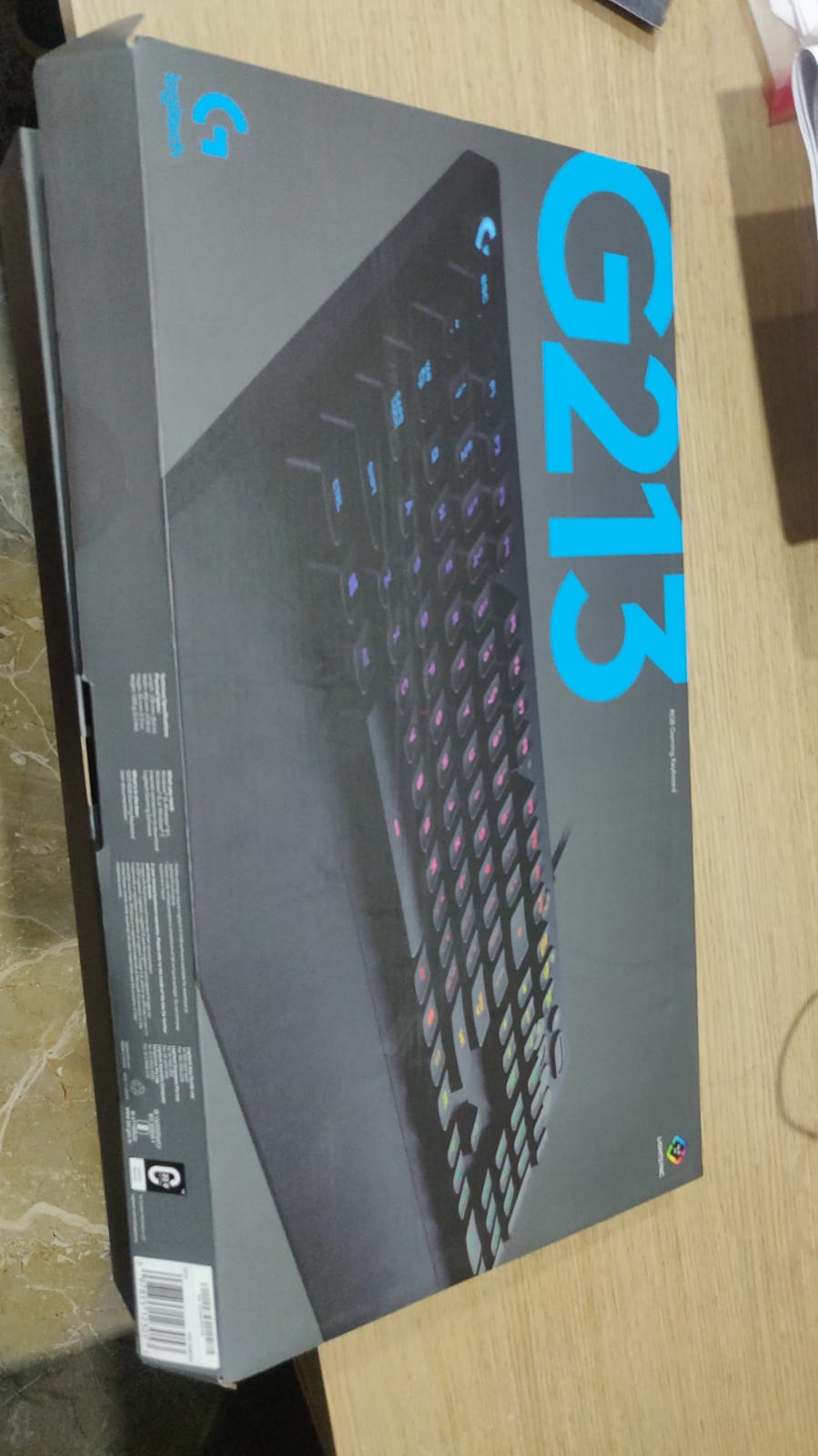 Logitech g213 prodigy keyboard